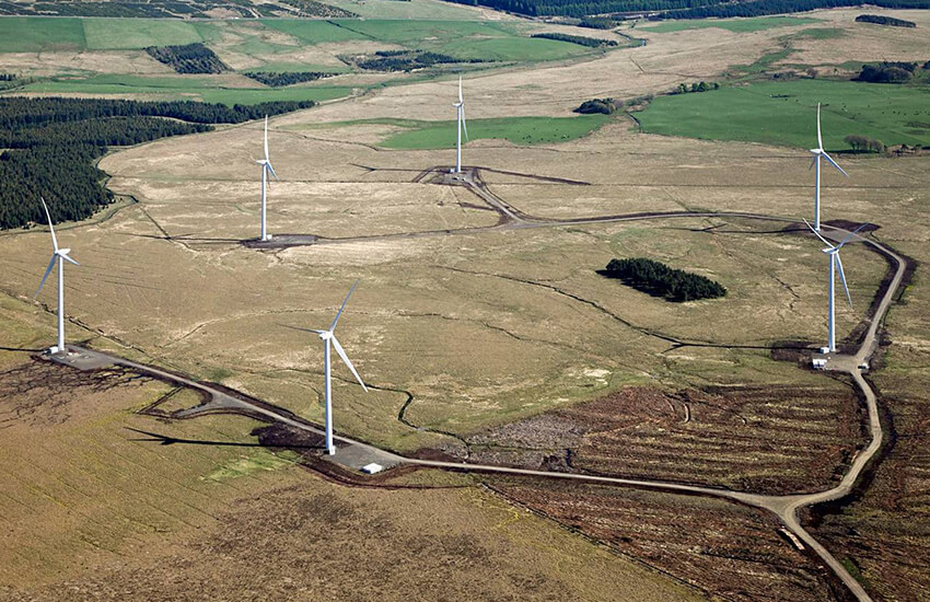 Land based Wind Farm generation