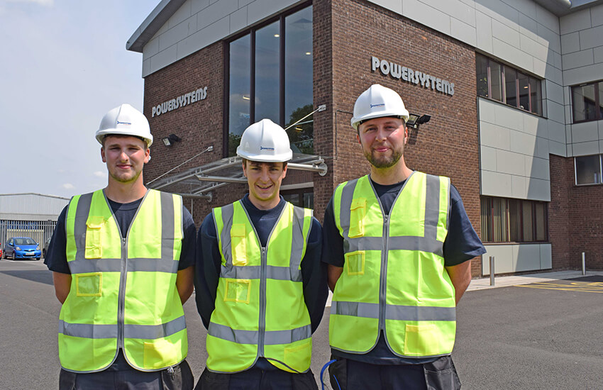 New Apprentices at Powersystems UK
