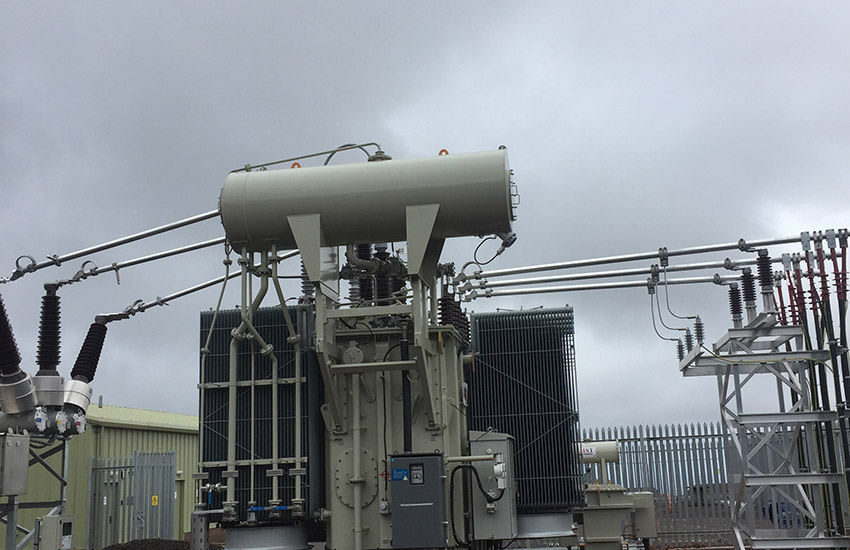 Aikengall II Wind Farm Project Transformer