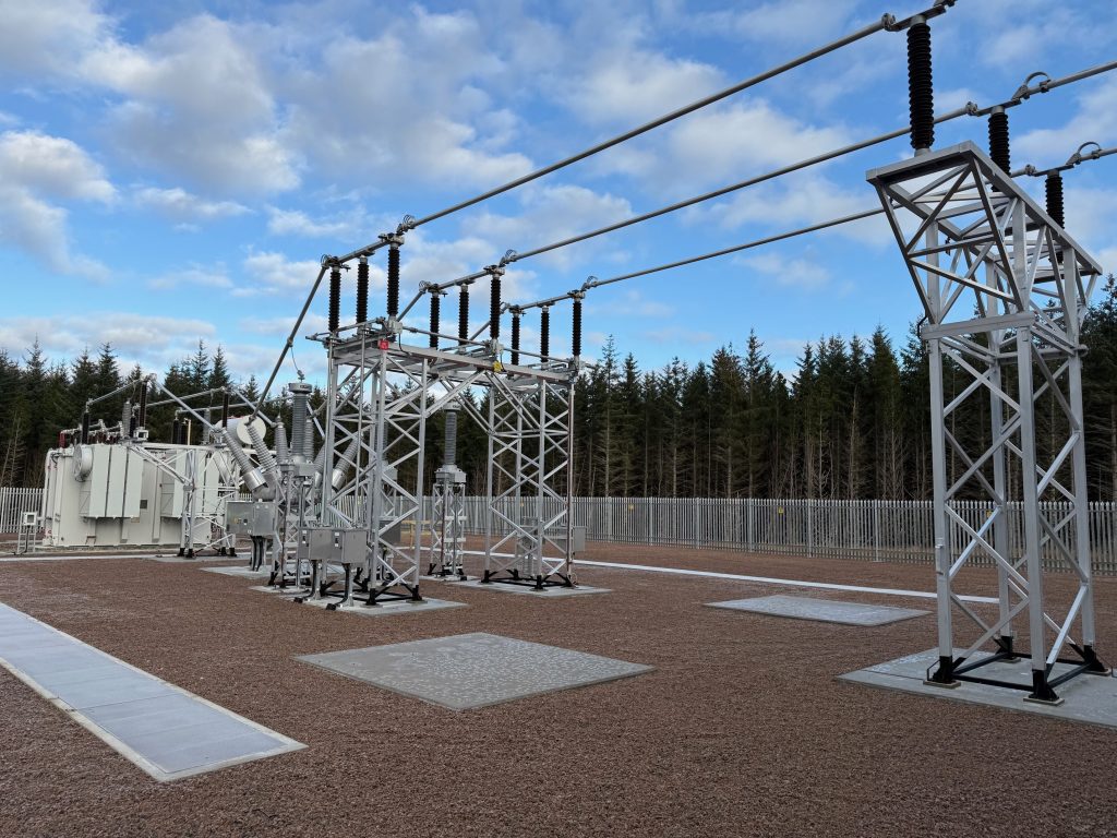 Limekiln Wind Farm EHV Structures